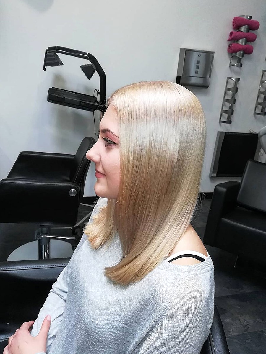 Arbeit aus dem Salon — Schnitt und Farbe von Lisa